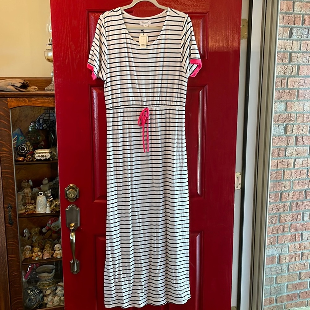 Jersey knit dress